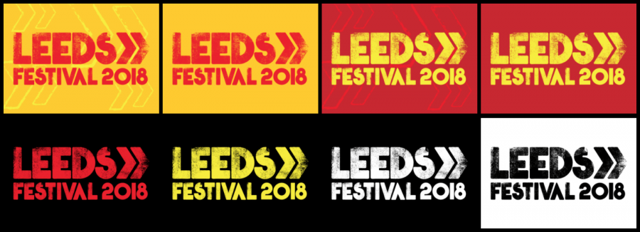 Leeds Festival Logo with date