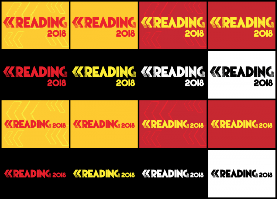 Reading Logo with year (variations)