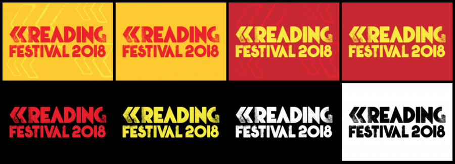 Reading Festival Logo with date