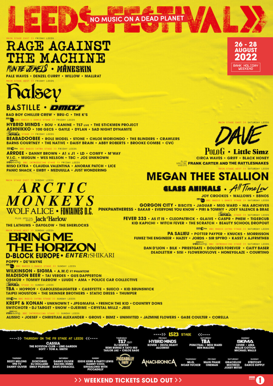 Leeds Festival Stages